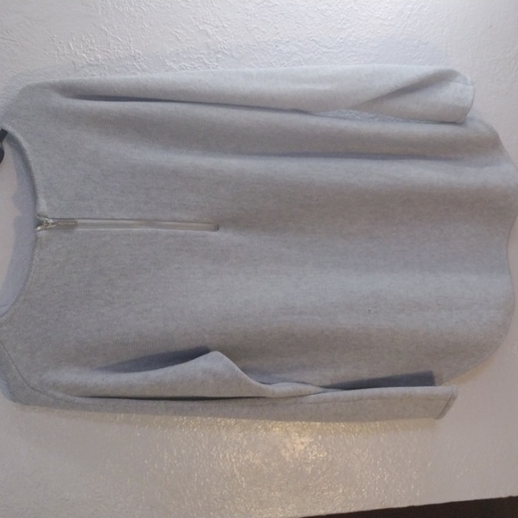 Classic Cotton Blend Michael Kors Sweater with Zipper Back M - Picture 6 of 6